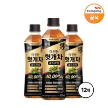 광동 더 진한 헛개차 골드라벨 500ml X 12병
