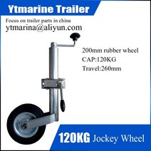 트레일러 스프링 캠핑카 카라반 스프링120kg 유럽 유형 48mm 잭 휠 444, 없음
