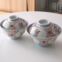 일본 감성 텐동 돈부리 그릇, 화이트, 대 사이즈, 1개