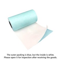 POS 영수증 Paperang P1P2 미니 포토 프린터용 자체 접착 감열지스티커 라벨 용지57mm X 30 Mm1 롤, 01 White