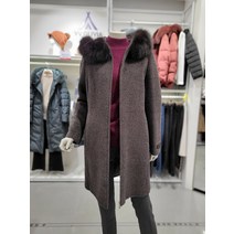 올리비아로렌 올리비아로렌1 올리비아로렌 후드폭스 알파카코트 VOP EAWW A411 (P001780399)