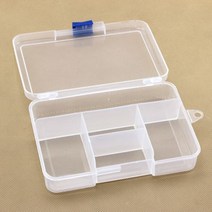 투명 소품 수납함 멀티박스(5칸)/미니 정리함 부품함, 상세 설명 참조
