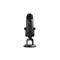 로지텍코리아 BLUE YETI 예티 콘덴서 마이크, 블랙