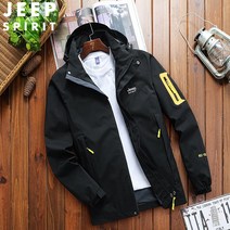 JEEP SPIRIT 지프 남녀공용 캠핑 등산복 후드점퍼 방풍 방수 아웃도어 바람막이 23MA783JC7209+사은품