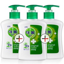 데톨 항균 핸드워시 오리지널, 3개, 250ml