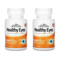 21st Centrury Healthy Eyes Lutein & Zeaxanthin 21세기 헬시 아이 루테인 제아잔틴 60캡슐 2팩
