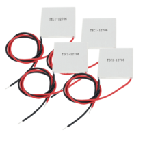 TEC1-12706 열전기 냉각기 펠티어 DC12V 50-60w-30 ° ~ 70 ° TEC1 12706 방열판 셀 펠티어 요소 모듈