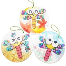 잠자리 종이방향제만들기, 라벤더, 1개