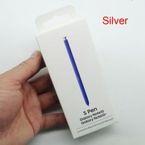 삼성 Galaxy Note 10 용 S-Pen Note 10 + plus 용량 성 스타일러스 터치 펜 액티브 S 펜 Bluetooth N970 N975, Silver