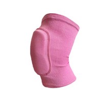 무릎보호대효과 스포츠 보호대 헬스 스포츠용 탄성 압축 무릎 보호 패드 1 개 농구 슬리브 두꺼운 스폰지 러닝 사이클링, 미디엄, 분홍