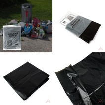 마트498 쓰레기봉투100L 90X110CM흑색50매 과일봉투 음식물봉투 옷보관비닐 이불봉투 파쇄기봉투 쓰레기통리필