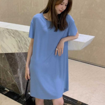 여자 휴가철 여행 코디 여름 캐주얼 루즈핏 원피스