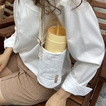로모주 에코 누빔 텀블러백 물병 파우치 KN-04006, 누빔 텀블러백(브라운)