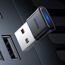 j300 Baseus USB 블루투스 어댑터 동글 5.1 수신기 송신기 PC 스피커 무선 마우스 USB 송신기 음악 오디오 어댑터, CHINA_Black