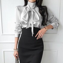 금찌 셀딘 타이 블라우스 ST5399B