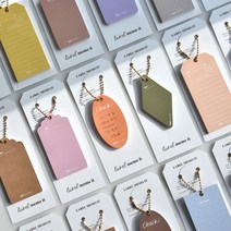 라벨메모잇 (점착식 메모지) nude 04, 1개, 누드 04