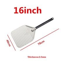 피자 오븐 도구 긴 손잡이가 있는 크고 알루미늄 삽 패들 케이크 베이킹 12 14 인치, 없음, 20.16inch 78cm
