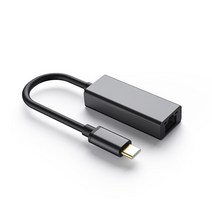 모가비 기가비트 USB3.1 C타입 랜카드 이더넷 노트북 태블릿 스마트폰 호환, MOG-125