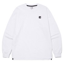 [노스페이스] 미니 로고 긴팔 라운드티 NT7TN00K_WHT