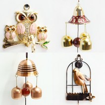 베스트데코 수공예 도어벨 모음 18종 풍경종 문종 현관종 출입문종, 앵무새