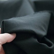 천마트 대폭)면40수 더블거즈무지(블랙)