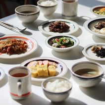 카네수즈 데일리 신혼 홈세트 4인 그릇 세트 21p, 미스트그레이_4인(21p)