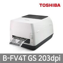 TOSHIBA 도시바 B-FV4T GS 203dpi 바코드 라벨 프린터, 1개, B-FV4T GS 시리얼/
