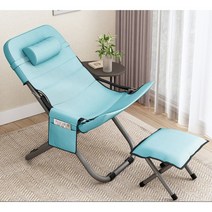 Apnoo 1인용쇼파 세트 접이식 소형 소파 컴퓨터 의자 캐주얼 리클라이너 가정용 침실 기숙사, 푸른 색