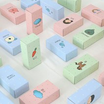 루미레브 종이블럭 종이벽돌블럭 30피스 집콕놀이 창의력 장난감