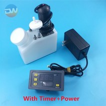 에어탱크 콤프레샤 리시버탱크 유압 콤프레셔 l1800 r1390 l805용 교반기 모터 에어 필터가 있는 흰색 250ml 잉크 탱크 타이머 잉크 탱크가 있는 전원으로 dtf, 전원 타이머 포함