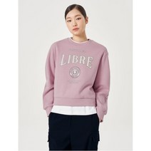 [에잇세컨즈] 레터링 스웨트셔츠 라이트 핑크 (353141KQ1Y)