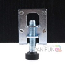 위라이즈 레벨러 일자 4개1세트 가구높이조절 가구부속