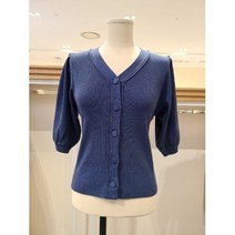 [AK원주점] [플라스틱아일랜드]V넥 볼륨 소매 가디건 PN3KG801