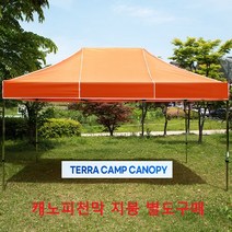 테라캠프 국산 (지붕선택하시는 코너입니다) (골조는포함되지않습니다) 캐노피천막 방풍 방수 천막 행사용천막 이동 접이식 타프 다양한사이즈, 2mx2m, 검정