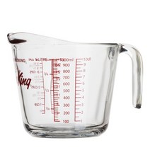 [앵커호킹] 계량컵 1000ml / 베이킹 온스 용량 쿠키 밀가루