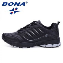 BONA 새로운 가장 인기있는 스타일 남성 운동화 야외 편안한 스포츠