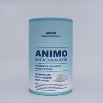 아니모 100% 마그네슘 클로라이드 파우더 플레이크, 무향, 500g