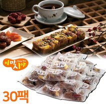 [민속떡마을] 이마시야 백세건강 약밥 30팩 60팩 간편식 이맛이야 약식 영양 간식, 40gx30개