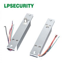 대문번호키 도어락 자동문 양문형 현관문 전기 잠금 자기 출력 시간 지연 DC 12V 페일 세이프 보안 볼트 장붓 구멍 도어 NC전자 장치 없음, fail safe NC