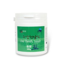 [솔섬식품]솔섬 프리미엄송염 구강천일염 200g, 1개
