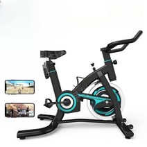 실내자전거 스핀바이크 가정용 접이식 스피닝 싸이클 자전거운동기구 재활 홈 운동 스마트, 빨간