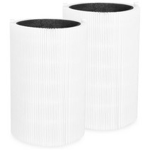Blueair Blue Pure 411 411+ + 미니 공기 청정기를위한 파란색 순수한 411 교체 필터, 2pcs., 하얀색