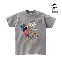 [마이크로스] 커스텀 자유디자인 실사이미지 프린팅 반팔라운드티셔츠 26가지색상