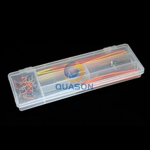 140 pcs U 모양 솔더리스 Breadboard 자켓 케이블 와이어 키트 Arduino 방패