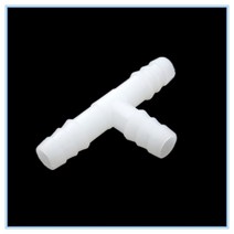 플라스틱 미늘 호스 피팅 티 4mm 6mm 8mm 10mm 12mm 16mm 3 웨이 호스 튜브 t 형 미늘 플라스틱 피팅, 16mm 호스 ID