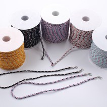 매듭실 매듭줄 매듭끈 전통매듭 100야드 100m, 매듭끈3mm(노랑-5y)-450cm, 0, 1개