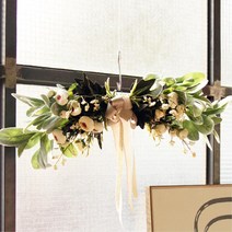 친구생일선물 미니장미 가렌더 가든소품 벽꾸미기 집, 핑크