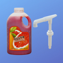 [강추] 흥국F&B 자몽농축액 1.5L 펌프 대 세트