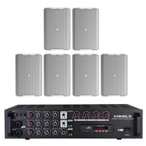 LD SYSTEMS DQOR3 커피매장 스피커 RE40DQ36 흰색