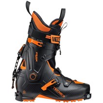 Tecnica 스키부츠 Zero G Peak Alpine Touring Ski Boots 2024, Black/Yellow, 27.5